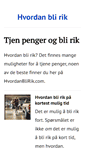 Mobile Screenshot of hvordanblirik.com